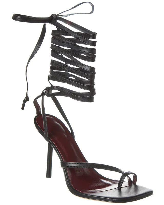 STAUD Nicola Leather Gladiator Sandal, image 1 of 1 from Gilt