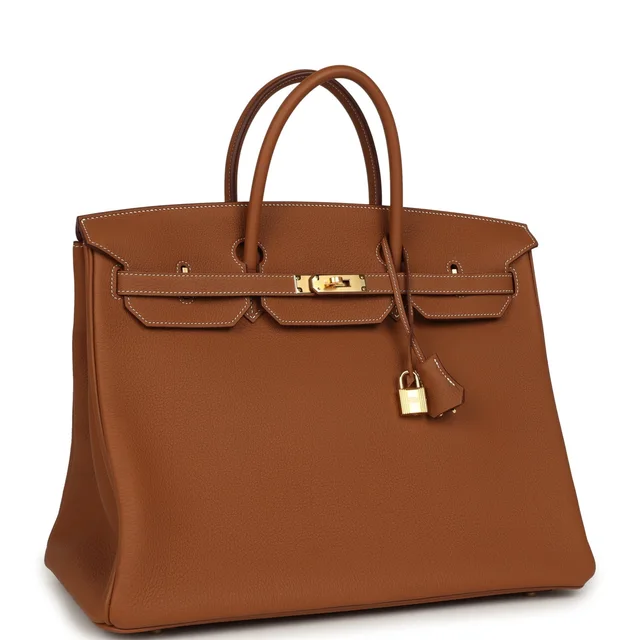 Hermès Birkin 40 Gold Togo Gold Hardware in Gold Togo leather from Madison Avenue Couture, photo 2 of 2
