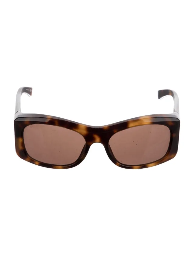 Balenciaga sunglasses in brown|red from The RealReal