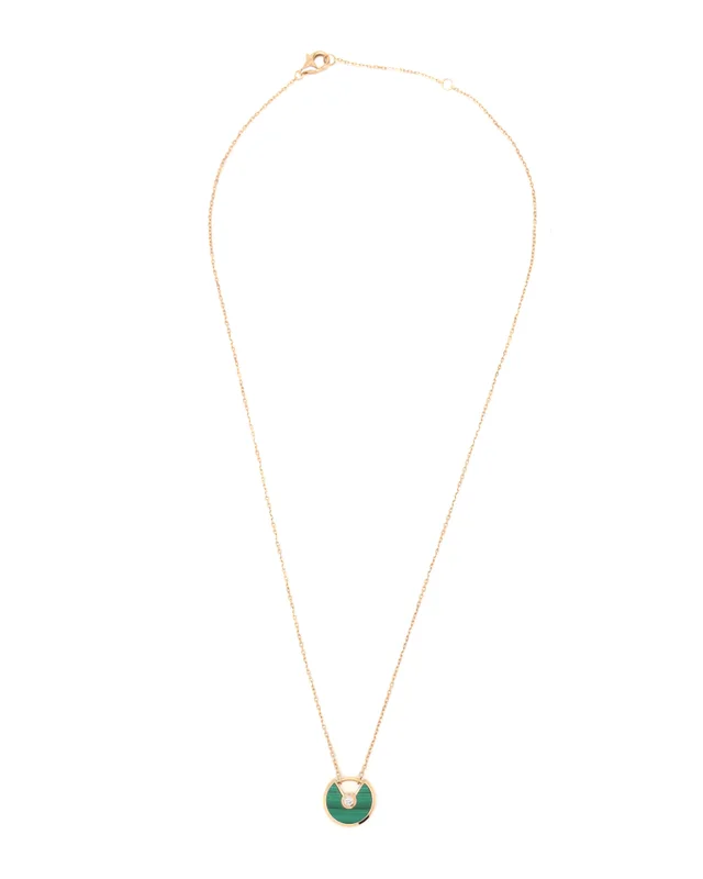 Amulette de Cartier Malachite Necklace from A Retro Tale, photo 2 of 2