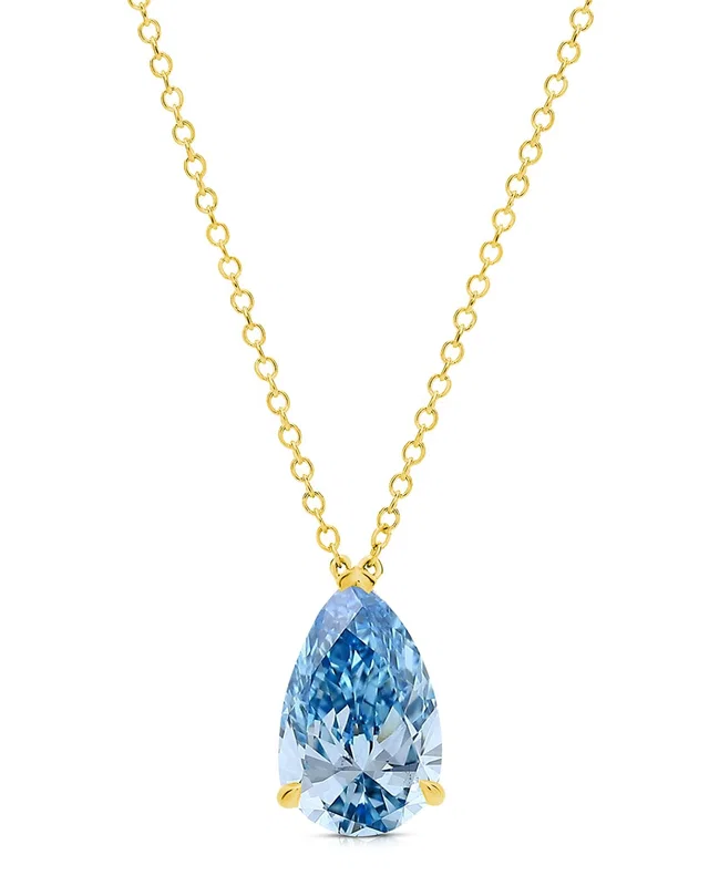 Amairah 14K 2.00 ct. tw. Lab-Grown Diamond Solitaire Pendant Necklace, image 1 of 1 from Gilt