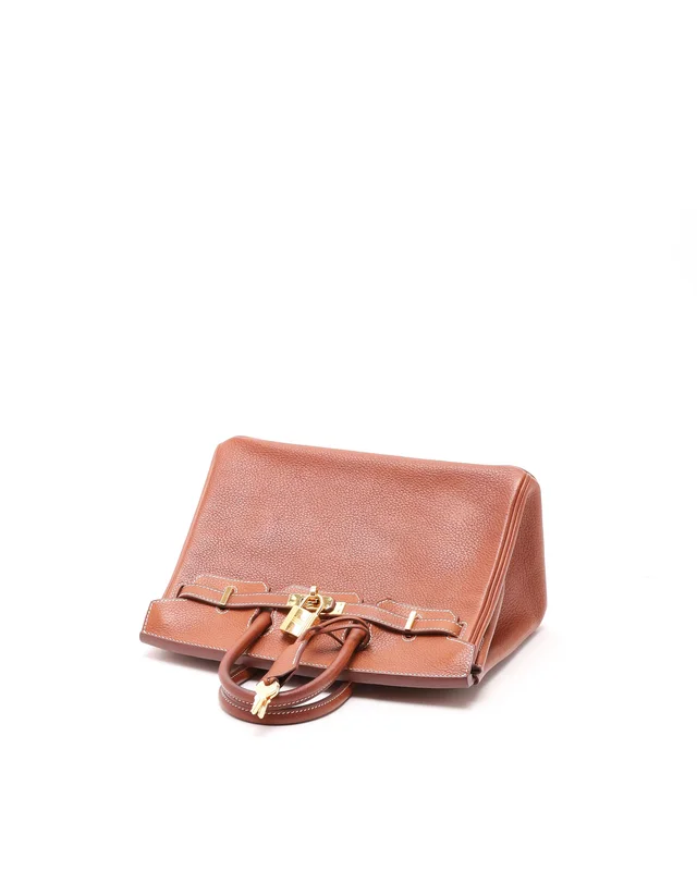 Hermès Birkin 25 Fauve Barenia Faubourg Bag in Leather from A Retro Tale, photo 5 of 13