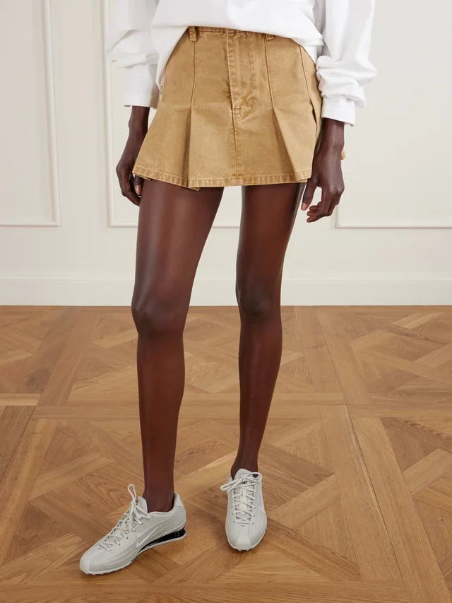 NIKE Shox Z mesh sneakers in Beige, photo 2 of 2 from NET-A-PORTER (Canada)
