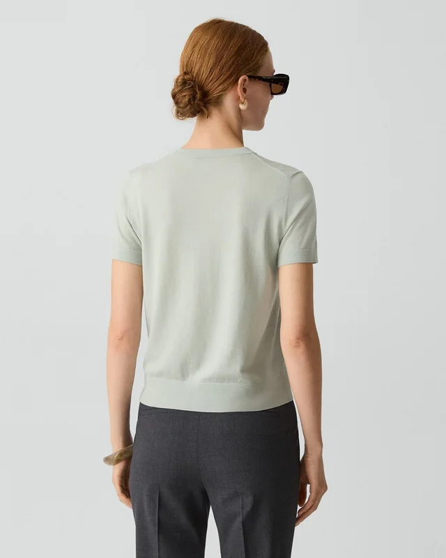 Theory Sweater Tee in Regal Wool, photo 4 of 6 from Theory