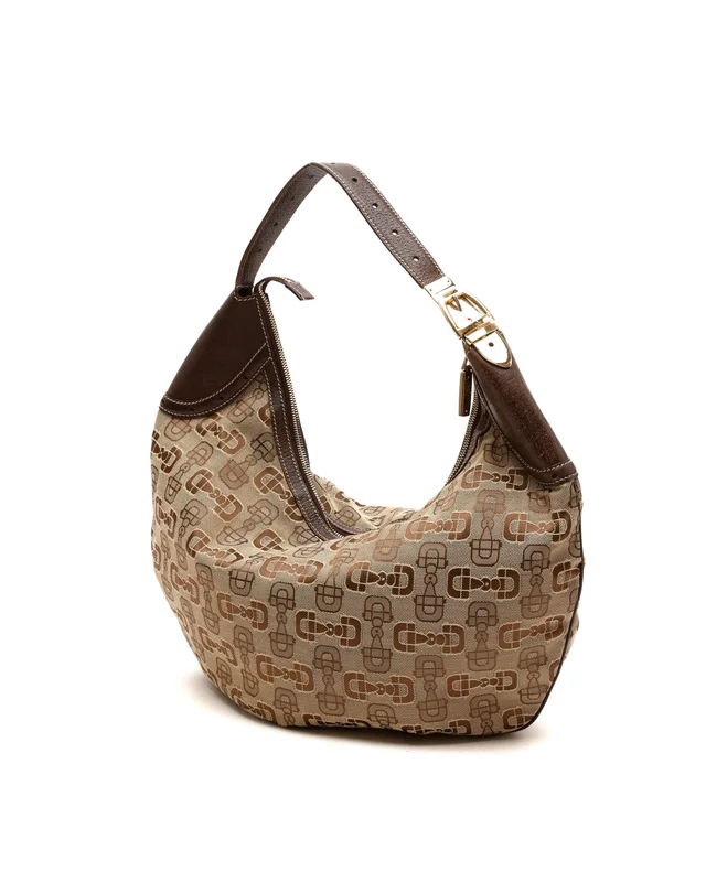 Gucci Horsebit Hobo Bag in Canvas from A Retro Tale, photo 2 of 7