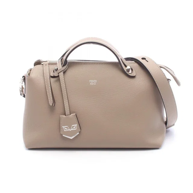 Fendi Handbag by the Way Medium Greige Leather in Taupe Leather from The Reluxe