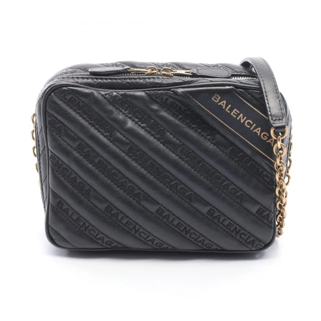 Balenciaga Blanket Reporter Shoulder Bag Leather Black in black Leather from Poshmark