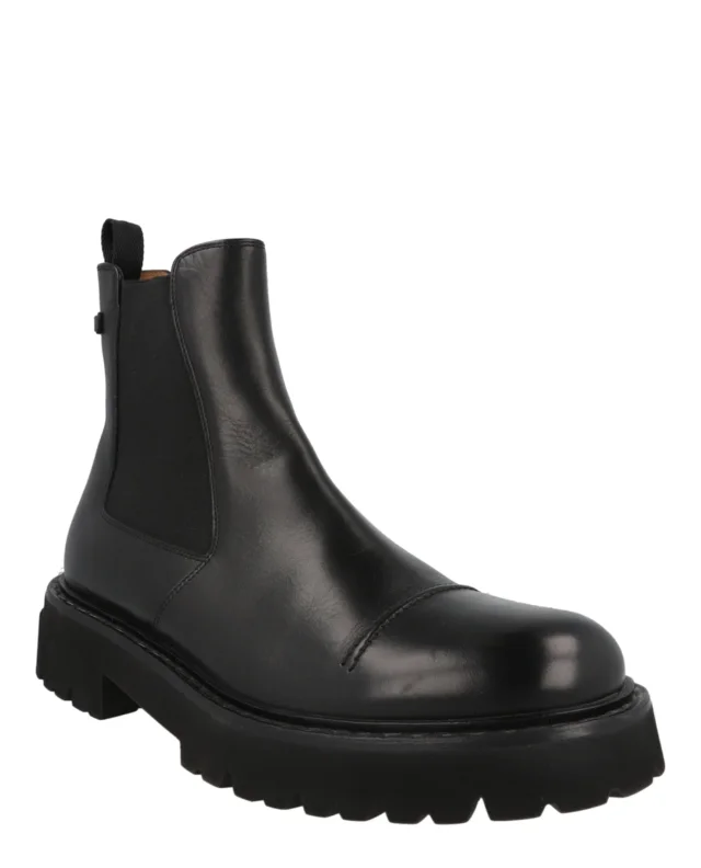Salvatore Ferragamo George 2 Chelsea Boots in black, photo 2 of 6 from ShopSimon