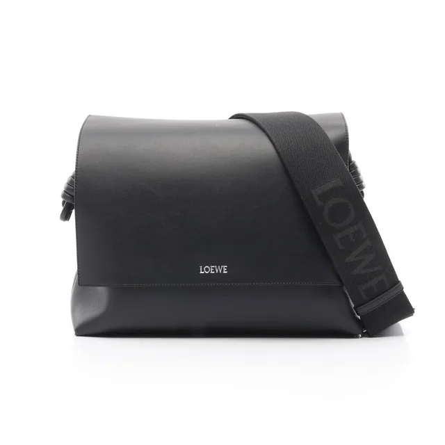Loewe Flamenco Satchel Shoulder Bag Leather Black in black Leather from Poshmark