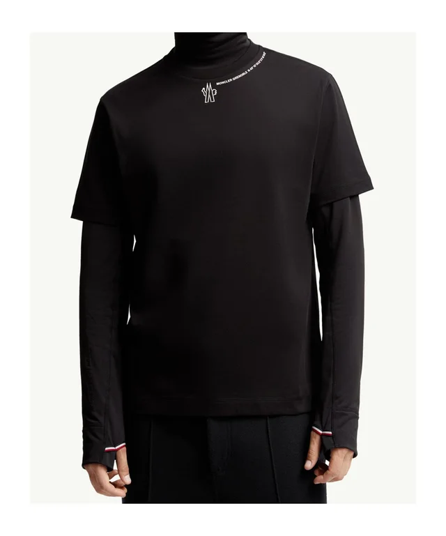 Moncler Coordinates Logo Cotton T-Shirt, photo 2 of 6 from SENSER