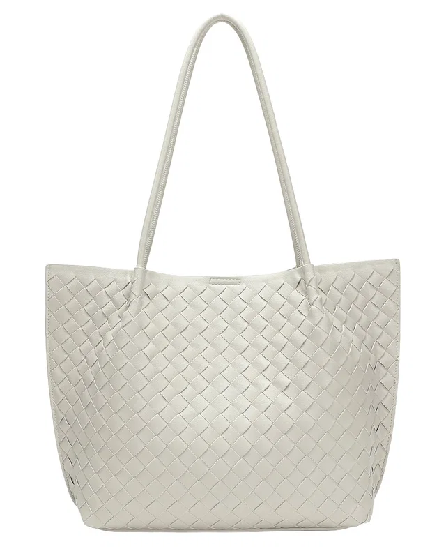 Tiffany & Fred Paris Handwoven Leather Large Tote, image 1 of 1 from Rue La La