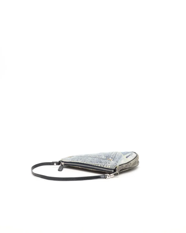 Dior 2001 John Galliano Saddle Bag in Canvas from A Retro Tale, photo 5 of 7