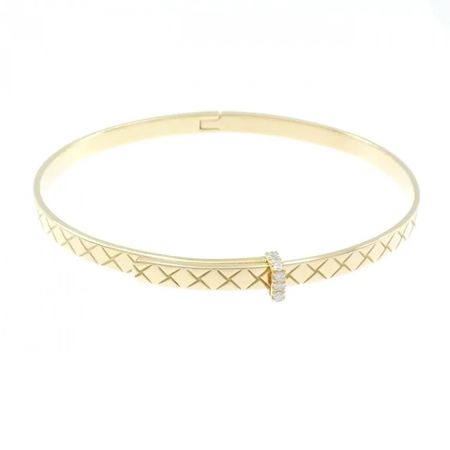 Bottega Veneta Diamond Bangle in 750 yellow gold from KOMEHYO