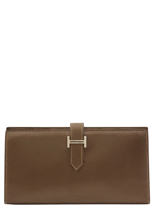 Hermès 2004 Bearn Classic Bronze in Calfskin from VINTAGE QOO TOKYO