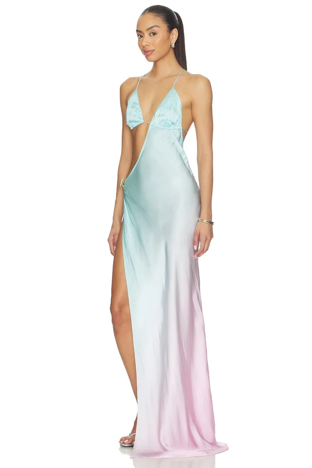 Cin Cin Villa Moonstone Maxi Dress in Gelato, photo 3 of 5 from REVOLVE (Canada)