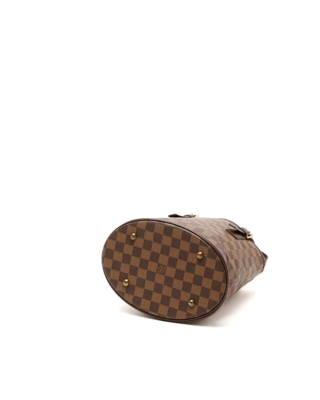 Louis Vuitton Damier Ebene Marais Bucket Bag in Brown Canvas from A Retro Tale, photo 4 of 9