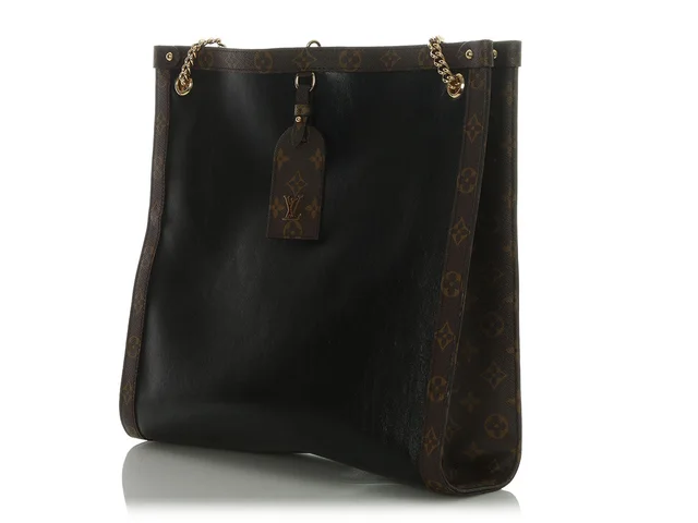 Louis Vuitton Black Nova Vibe MM in Black Coated canvas from Ann's Fabulous Finds, photo 2 of 2