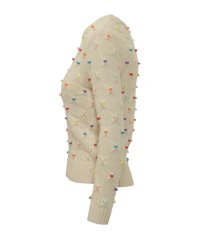 Isabel Marant Étoile Priyanka Embellished Knitted Sweater, photo 2 of 4 from SENSER