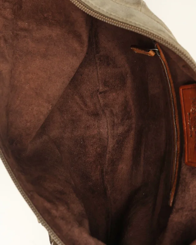 Saint Laurent Yves Mombasa Suede Bag in Suede from A Retro Tale, photo 9 of 11