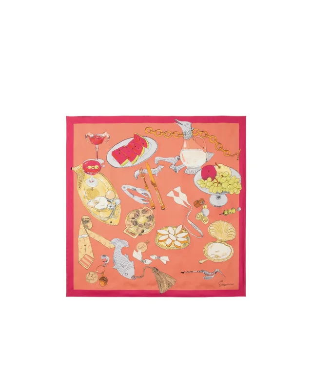 Jacquemus Le Grand Foulard cocktail-print silk scarf from SENSER, photo 1 of 1