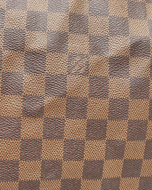 Louis Vuitton Damier Ebene Keepall Bandoulière 55 Weekend Bag in Brown Canvas from A Retro Tale, photo 7 of 11