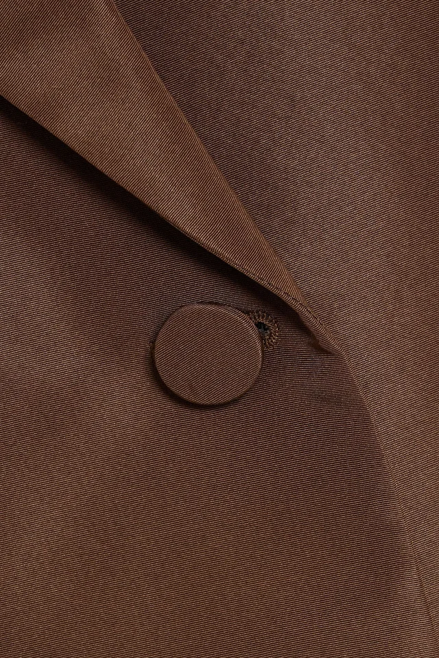 Valentino Garavani Double-Breasted Silk-Faille Blazer, photo 5 of 5 from THE OUTNET