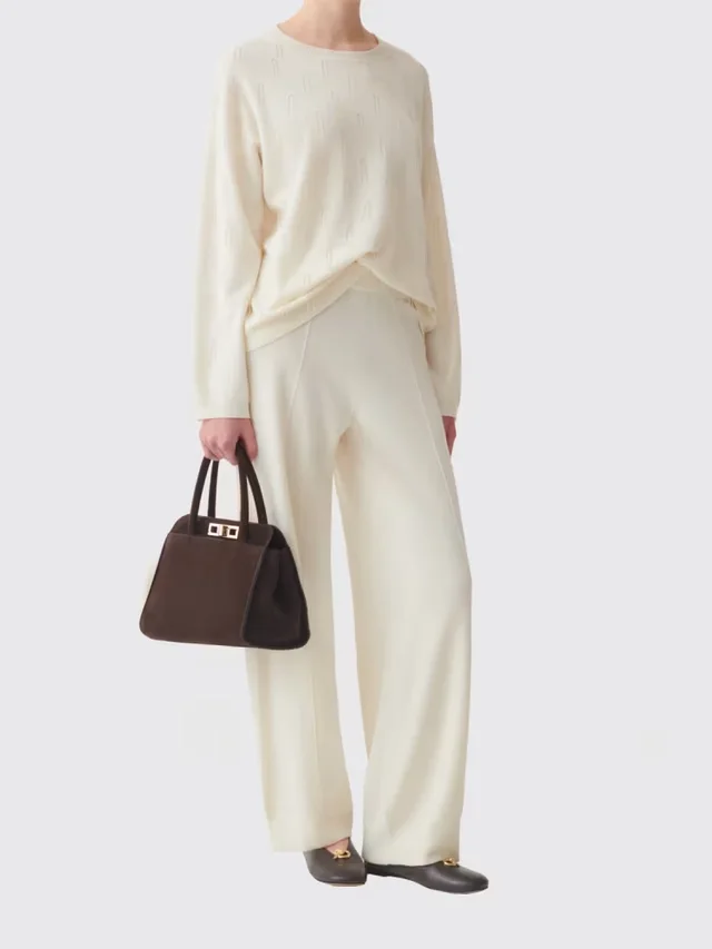 Fabiana Filippi Elastic-Waist Trousers, photo 4 of 8 from SENSER