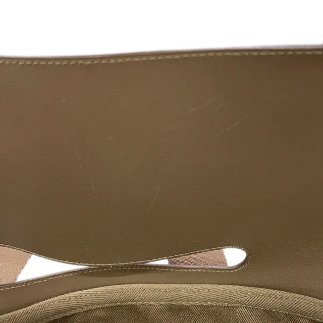 Hermès Valparaiso Etoupe Toile Chevrons Swift Leather Size MM in Taupe Swift leather from GALLERY RARE, photo 11 of 20
