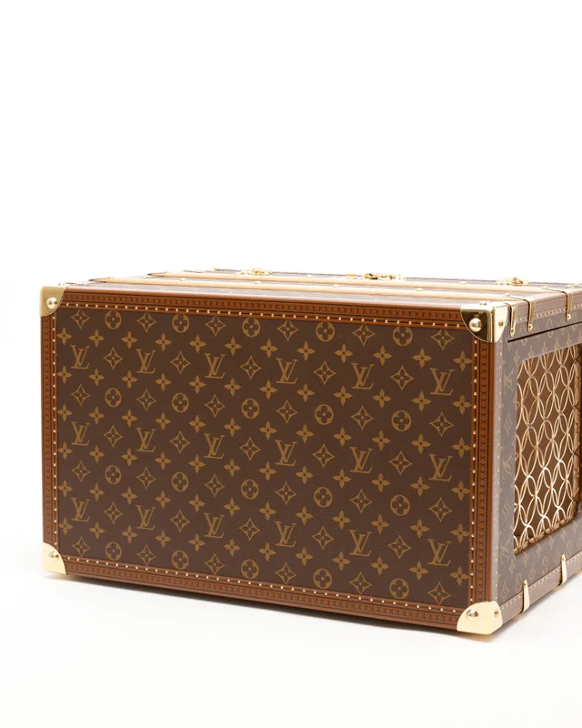 Louis Vuitton Monogram Malle Chien Dog Box from A Retro Tale, photo 5 of 13