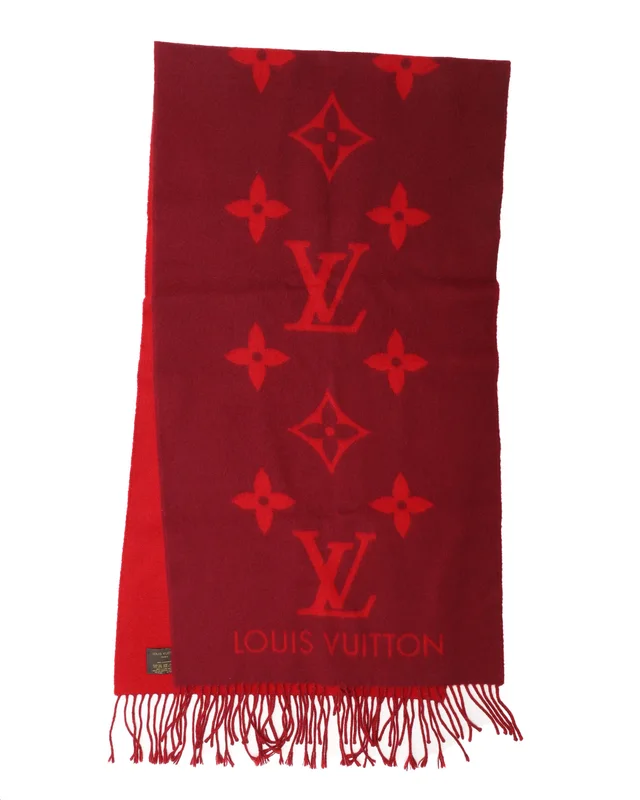 Louis Vuitton Reykjavik Cashmere Scarf from A Retro Tale