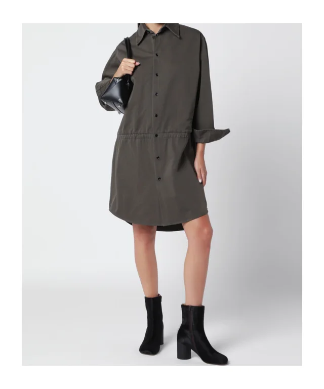 Mm6 Maison Margiela drawstring-waist shirt mini dress, photo 4 of 6 from SENSER