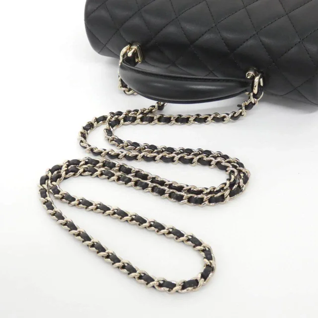 Chanel Shoulder Bag in Black Lambskin from LuxUness, photo 7 of 19