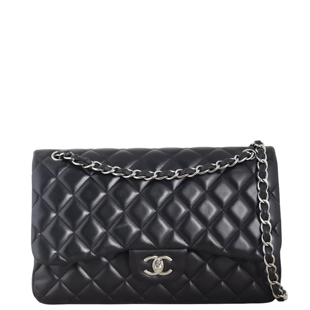Chanel Classic Double Flap Jumbo Lambskin in Lambskin from Luxe.It.Fwd
