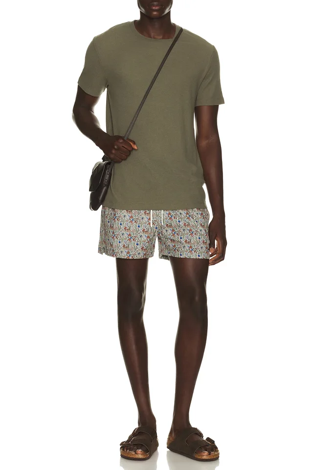 Edmmond Studios Wildlife Swim Shorts in Plain Brown, photo 3 of 5 from REVOLVE (Canada)