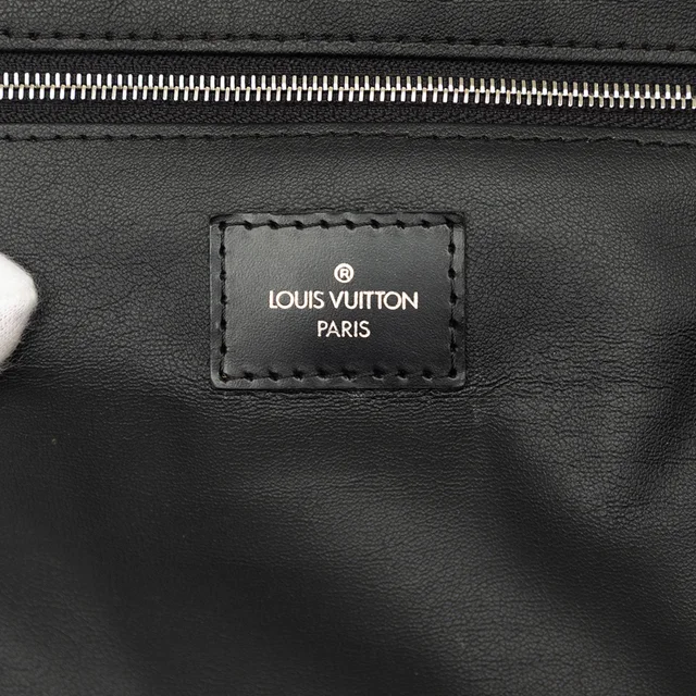 Black Louis Vuitton Damier Graphite Toiletry Pouch Clutch Bag in Black Canvas from Designer Revival, photo 2 of 2
