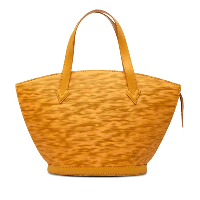 Yellow Louis Vuitton Epi Saint Jacques PM Short Strap Handbag in Yellow Leather from Designer Revival