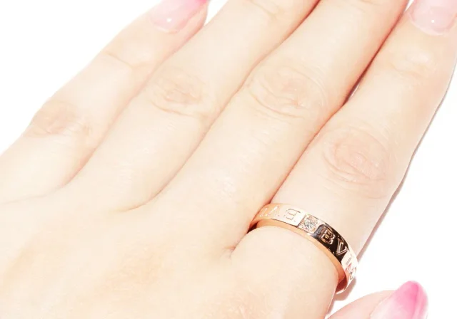 Bvlgari B.zero1 Au750 Diamond Ring Size 12.5 from LuxUness, photo 5 of 5