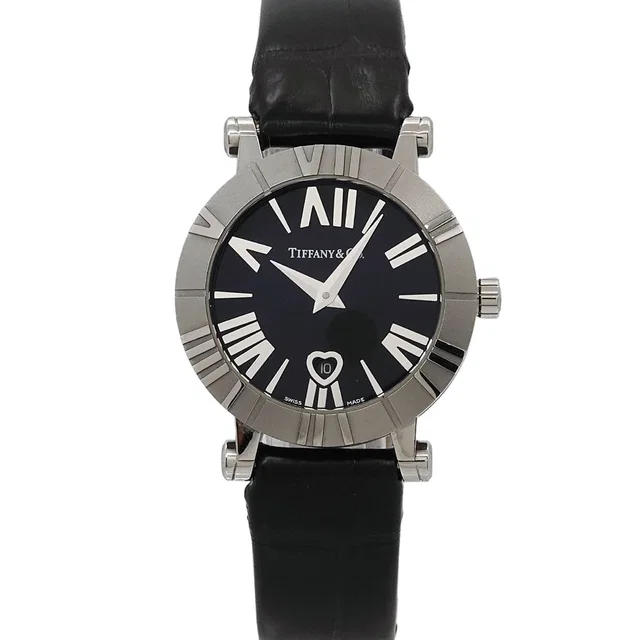 Tiffany & Co. Atlas 11 Watch Heart Black Ceramic Quartz in Black Ceramic from The Reluxe