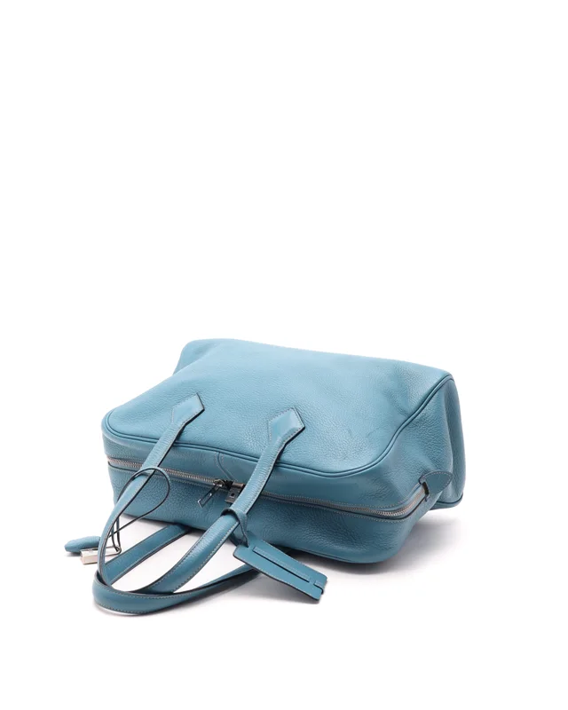 Hermès Clemence Victoria 35 Bag in Clemence leather from A Retro Tale, photo 5 of 10