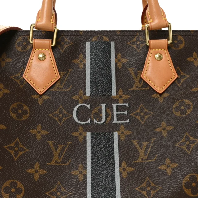 Monogram My LV Heritage Speedy Bandouliere 30 Black Gris in Black Canvas from FASHIONPHILE, photo 7 of 9