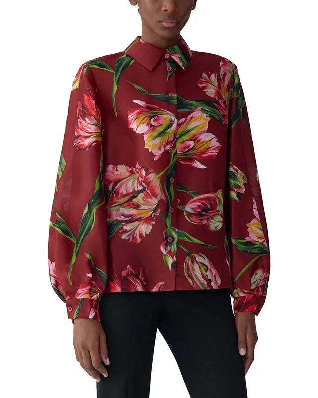 Carolina Herrera Top in //asset2.ruecdn.com/images/sw/141577/1415773237_RLSW_multi.jpg, image 1 of 1 from Rue La La