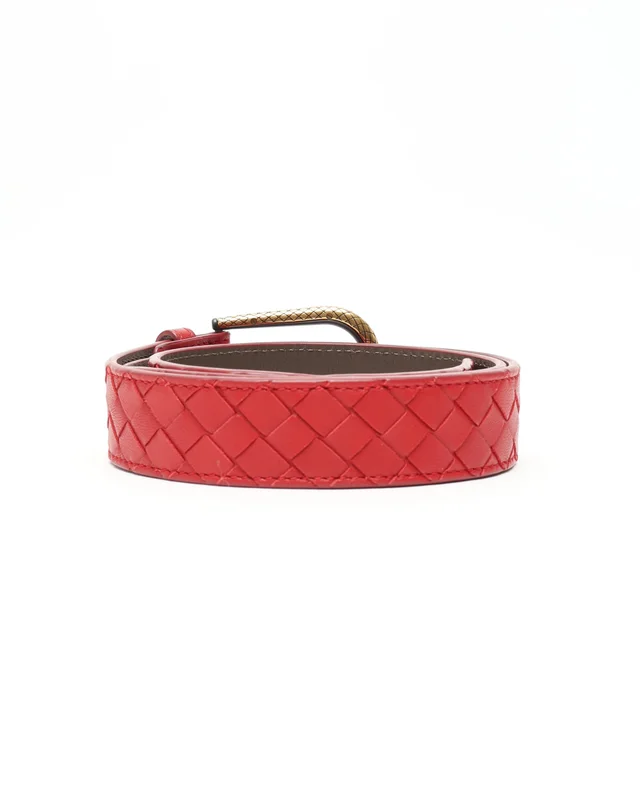 Bottega Veneta Intrecciato Belt in Woven leather from A Retro Tale, photo 3 of 8