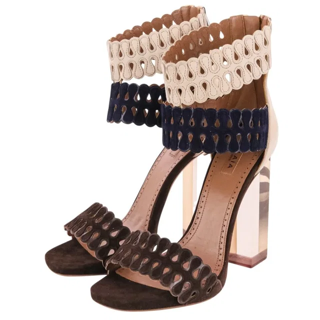 Alaïa Suede Sandals in Suede from LuxUness
