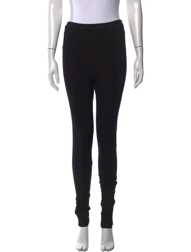 TOTEME Skinny Leg Pants in black from The RealReal