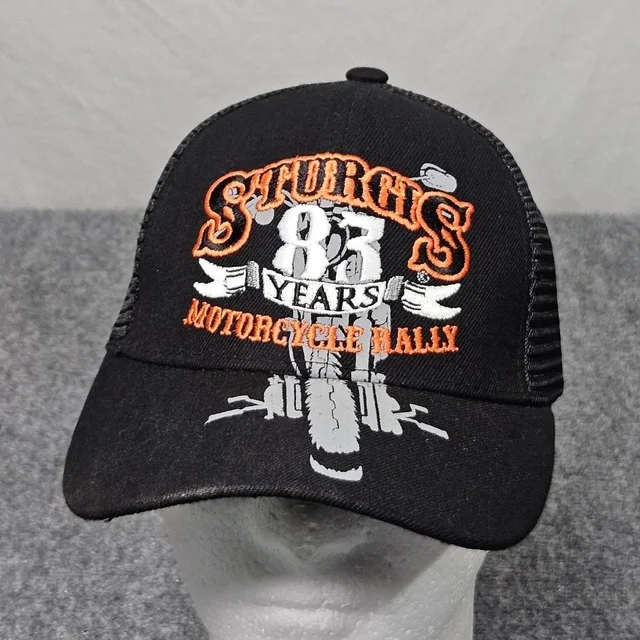 Loro Piana Men's Caps - Black/Orange in orange|black from Depop, photo 1 of 1