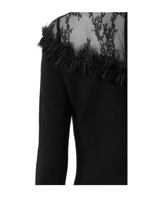 Blumarine Long-sleeved crew-neck shirt, photo 3 of 3 from SENSER