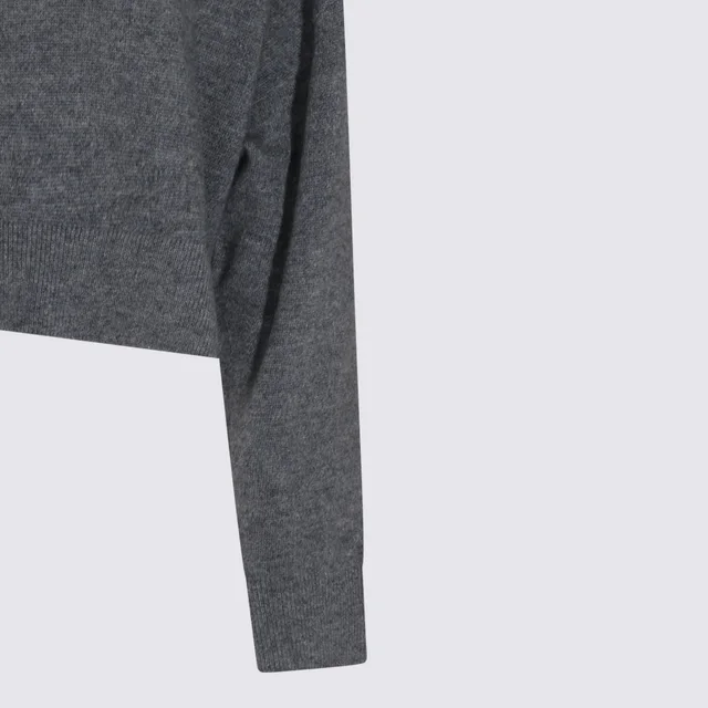 Blumarine Logo Embellished Cropped Sweatershirt, photo 5 of 5 from SENSER