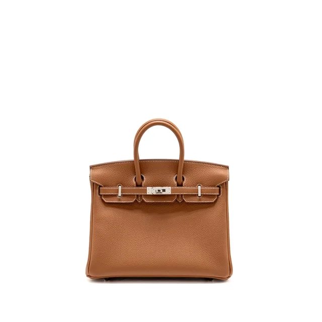 Hermès Birkin 25 Togo gold SHW Stamp K in Gold Togo leather from EMIER