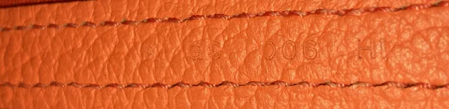 Hermès Garden Party Tote Toile and Leather 30 in orange Leather from Rebag, photo 7 of 7