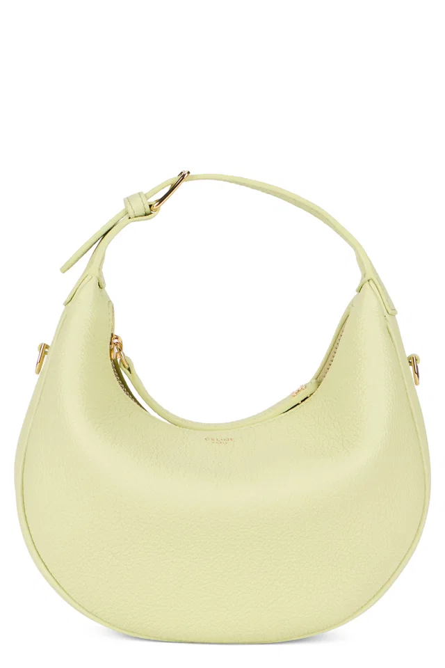 Celine Teen Lulu Shoulder Bag — Yellow Calf Skin in Yellow Calfskin from HEWI